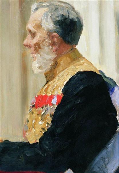 Portrait of Count K.N. Palen, 1903 - Ilya Repin