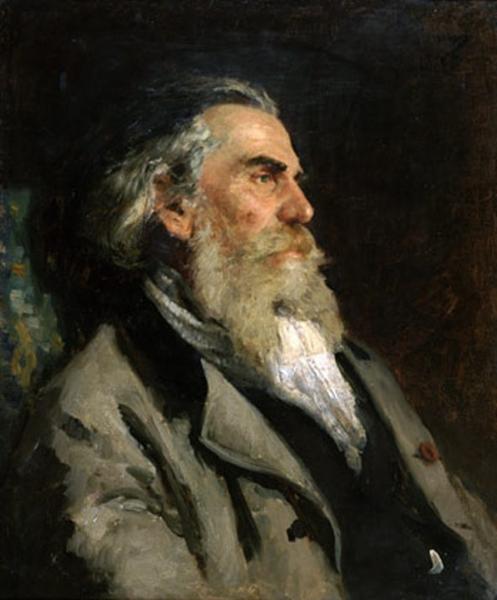 Portrait of the Artist A. P. Bogolubov, 1882 - Ilya Yefimovich Repin