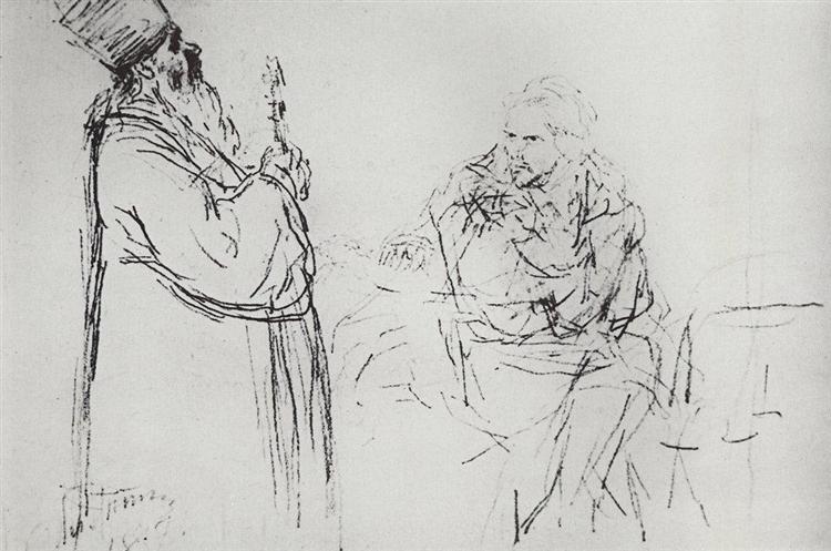Refusal of Confession - Ilya Repin