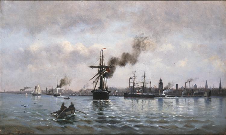 Port of Copenhagen, 1874 - Иоаннис Алтамурас