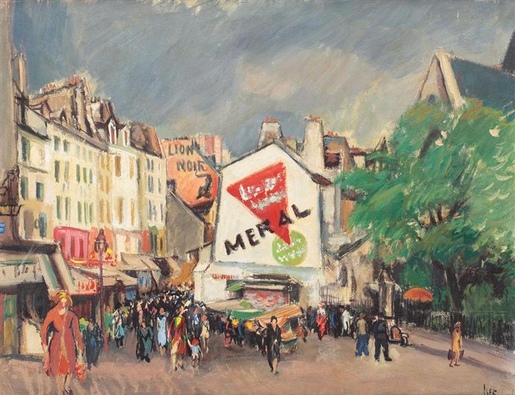 Parisian Promenade, 1930 - Iosif Iser