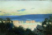Evening at Volga - Isaac Levitan