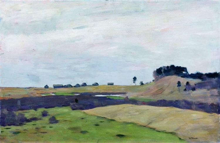 Fields, 1899 - Isaac Levitan