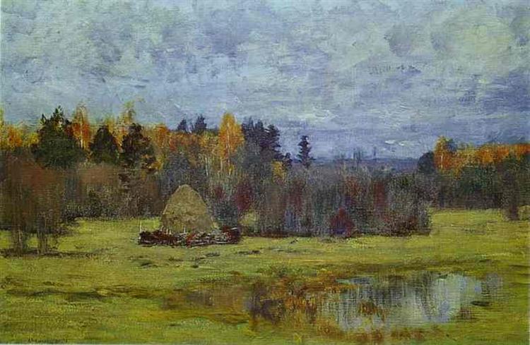Late Autumn, c.1894 - 艾萨克·伊里奇·列维坦