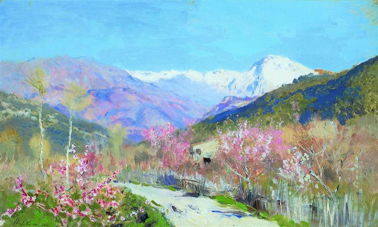 Spring in Italy, 1890 - 艾萨克·伊里奇·列维坦