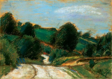 Hill landscape - Istvan Nagy