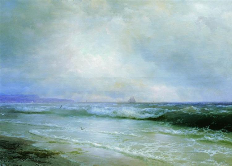 Surf, 1893 - Iván Aivazovski