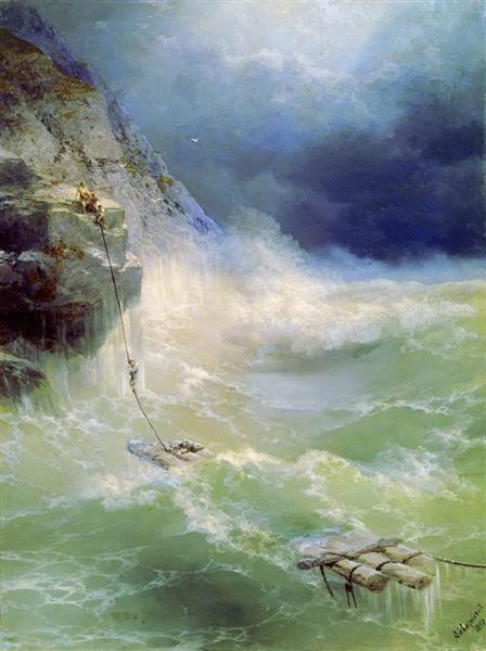 Surf, 1897 - Ivan Konstantinovich Aivazovskii