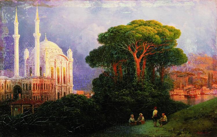 View of Constantinople, 1851 - Iwan Konstantinowitsch Aiwasowski