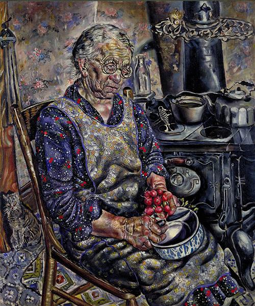 The Farmer's Kitchen, 1934 - Ivan Albright