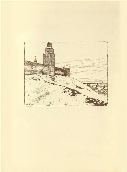 Иллюстрация к сказке "Царевна-Лягушка", 1901 - Иван Билибин