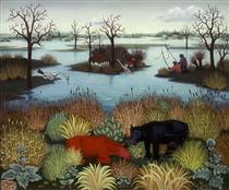 River Landscape - Ivan Generalic