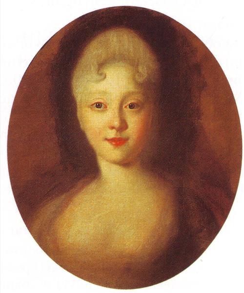 Crown princess Elizabeth, the future empress, 1741 - Іван Нікітін