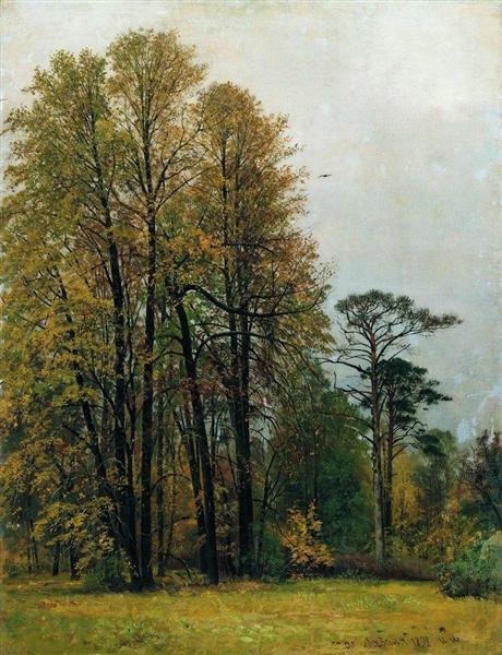 Outono, 1892 - Ivan Shishkin