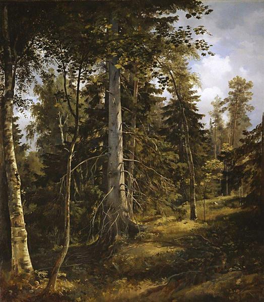 Cobertura, 1867 - Ivan Shishkin