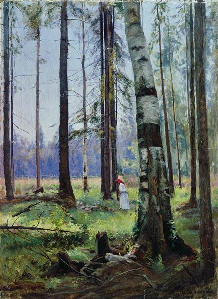 Edge of the Forest - Iwan Iwanowitsch Schischkin