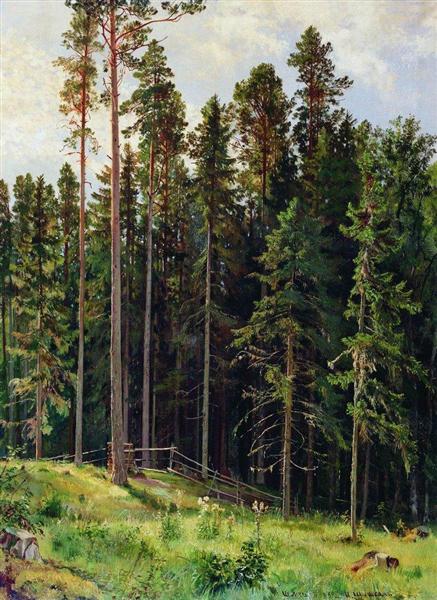 Forest, 1892 - Іван Шишкін