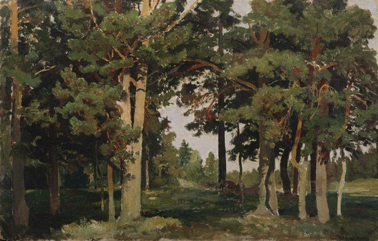 Forest, 1893 - Iván Shishkin