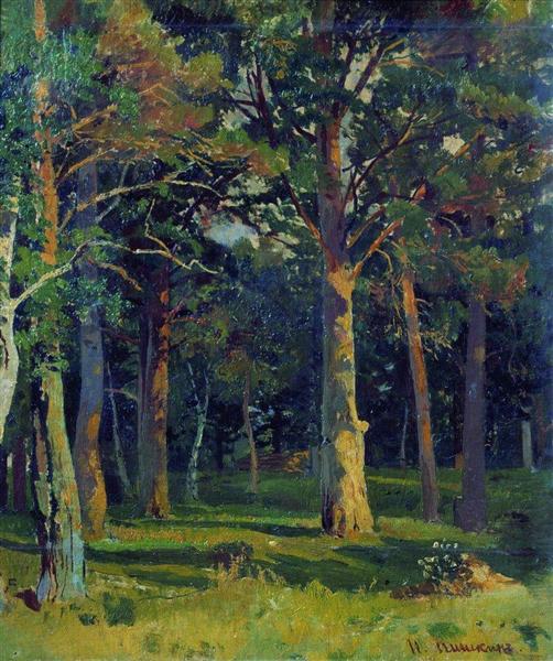 Forest, pine - 伊凡·伊凡諾維奇·希施金