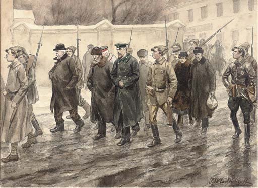 Escort of prisoners - Ivan Vladimirov