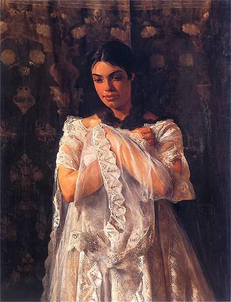 Portrait of Helena Marcell - Яцек Мальчевський