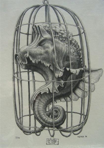 Sea boar, 1996 - 吉斯凯·尤科