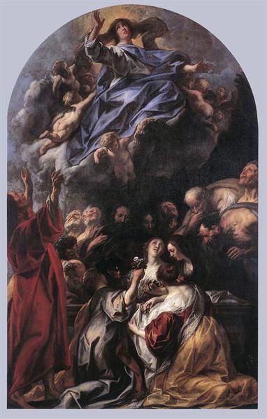 The Assumption of the Virgin, 1650 - Якоб Йорданс