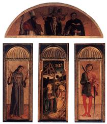 Triptych of the Nativity - Iacopo Bellini