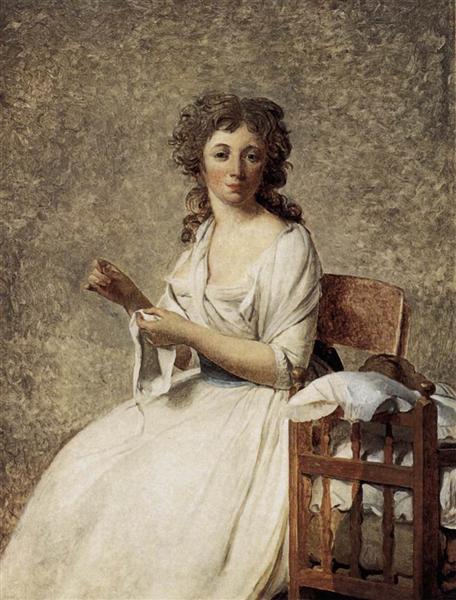 Portrait of Madame Adelaide Pastoret, 1791 - 1792 - Jacques-Louis David