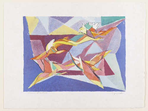 Birds in Flight, 1958 - Jacques Villon