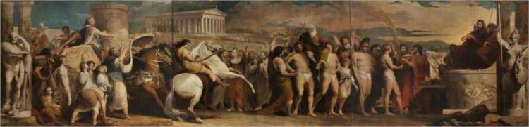 Crowning the Victors at Olympia, 1777 - 1783 - James Barry