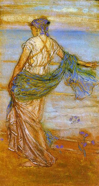 Annabel Lee, 1890 - Джеймс Эббот Макнил Уистлер
