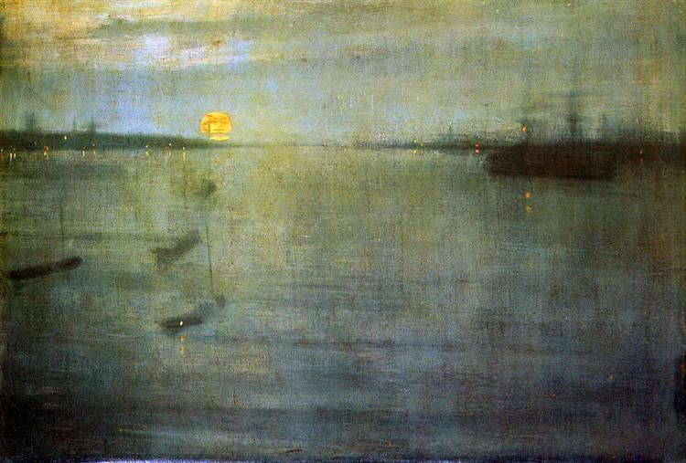 Nocturn Sun - James Abbott McNeill Whistler