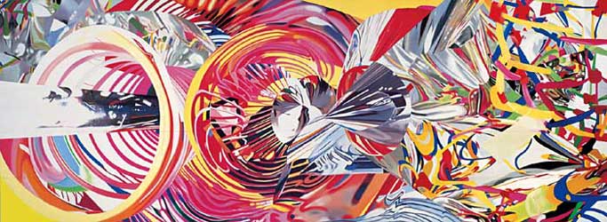 Stowaway Peers Out at the Speed of Light, 2000 - James Albert Rosenquist