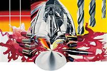 The Swimmer in the Econo-mist (painting 3) - James Rosenquist