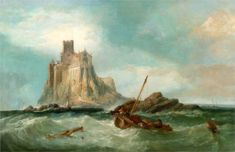 St Michael's Mount, 1861 - James Webb
