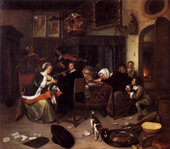 Lar Dissoluto, 1661 - 1664 - Jan Steen