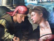 Parable of the Prodigal Son (detail) - Jan van Hemessen
