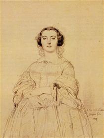 Madame Charles Simart, born Amélie Baltard - Jean-Auguste-Dominique Ingres