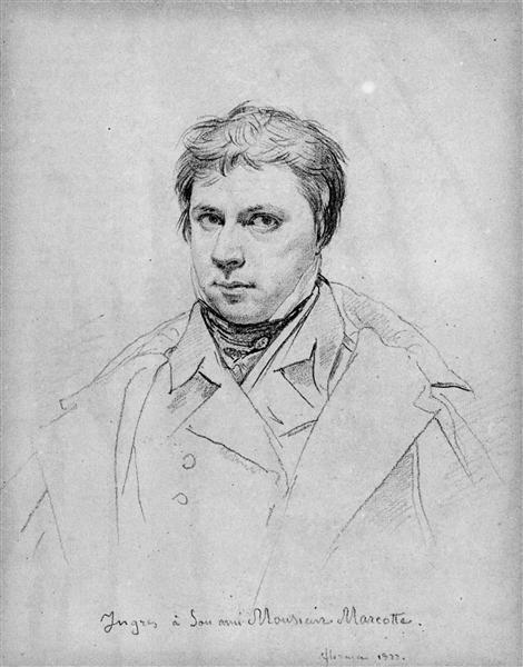 Self Portrait, 1822 - Jean Auguste Dominique Ingres