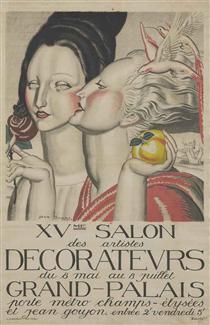 Poster for XVme Salon des artistes decorateurs - Jean Dupas