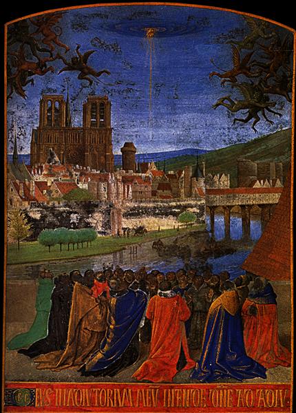 Descent of the Holy Ghost upon the Faithful, 1452 - 1460 - Jean Fouquet