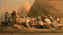 Harvesters Resting - Jean-Francois Millet