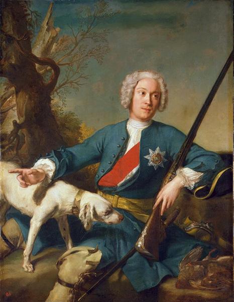 Portrait of Alexander Kurakin, 1728 - Jean-Marc Nattier