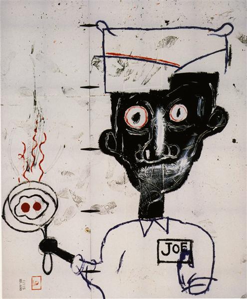 Eyes and Eggs, 1983 - Jean-Michel Basquiat