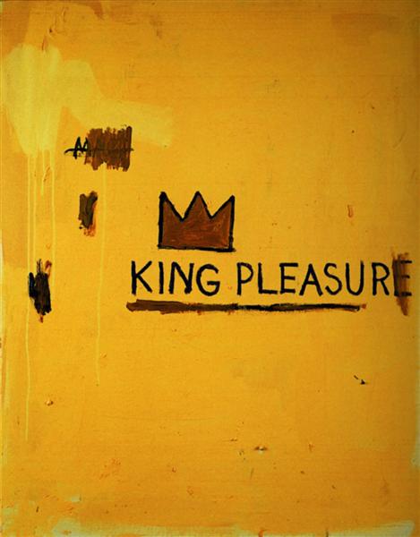 King Pleasure, 1987 - Jean-Michel Basquiat