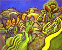 Ciurana, the Path - Joan Miró