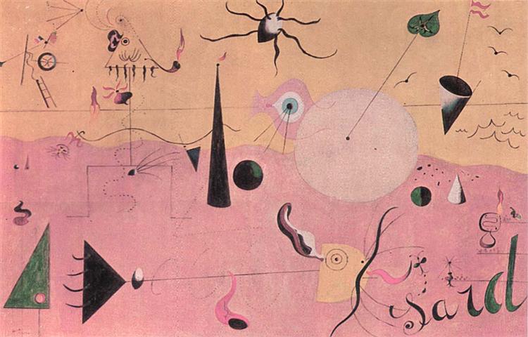 The Hunter, 1923 - 1924 - Joan Miró