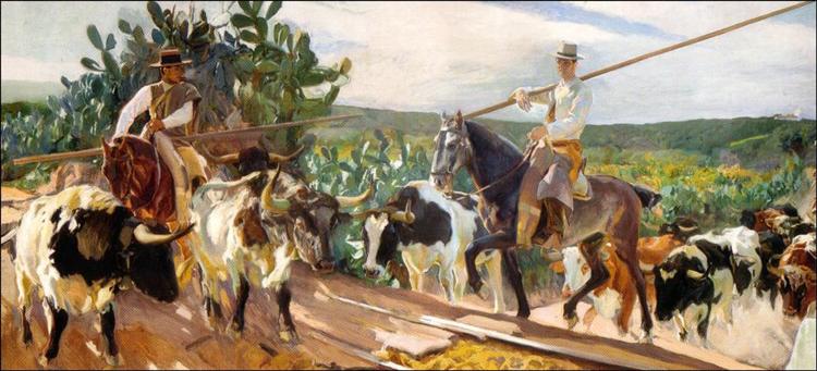 Andalusia, The Round Up, 1914 - Joaquín Sorolla