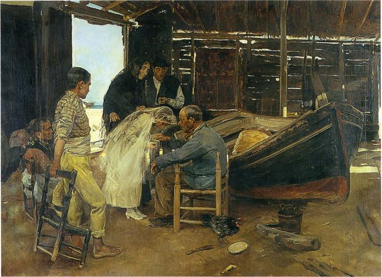 The happy day, 1892 - Хоакін Соролья